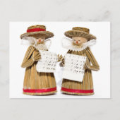 Carol Singers Decoration Postkarte (Vorderseite)
