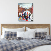 Carol Singers Leinwanddruck (Insitu (Schlafzimmer))