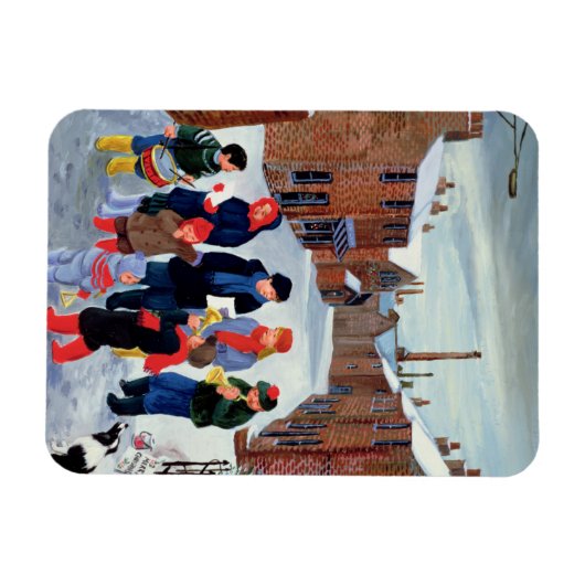 Carol Singers Magnet (Horizontal)
