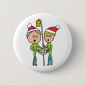 Carol Singing Button (Vorderseite)
