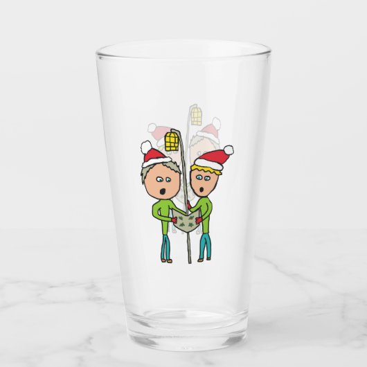 Carol Singing Glas (Vorderseite)