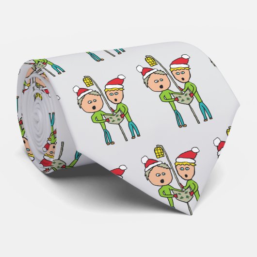 Carol Singing Krawatte (Gerollt)