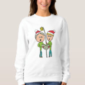 Carol Singing Sweatshirt (Vorderseite)