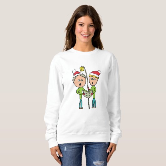 Carol Singing Sweatshirt (Vorne ganz)
