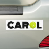 Carol Tennis Autoaufkleber (Auf Auto)