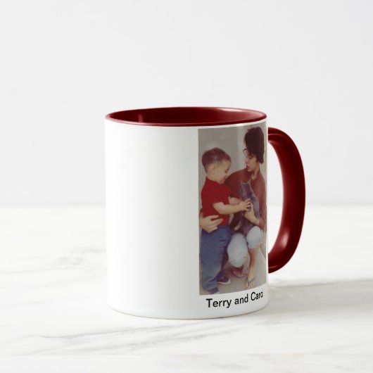 Carol- und Terry-Tasse Tasse (VorderseiteRechts)