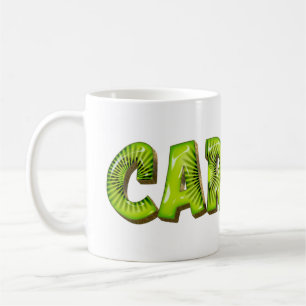 Carola Name Kiwi Style Tasse Teetasse Kaffeetasse