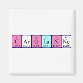 Carolanne Periodenmagnet Magnet (Vorne)