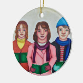 Caroler Trio Christmas Ornament (Links)