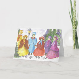 Carolers Christmas Feiertagskarte