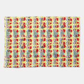 Carolers Christmas Geschirrtuch (Horizontal)