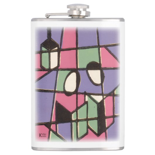 Carolers Flachmann (Vorderseite)