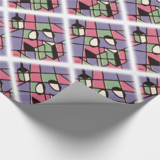 Carolers Geschenkpapier (Ecke)