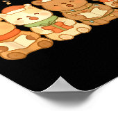 Carolers Kids Boys Girls Christmas Carolers Poster (Ecke)