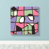 Carolers Leinwanddruck (Insitu (Holzboden))