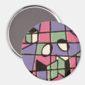 Carolers Magnet (Vorderseite/Rückseite)