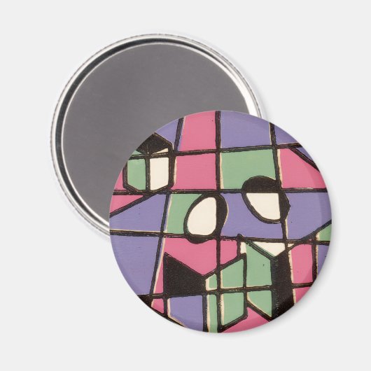 Carolers Magnet (Vorderseite/Rückseite)