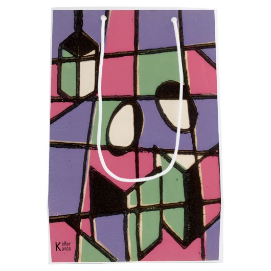 Carolers Mittlere Geschenktüte (Rückseite)