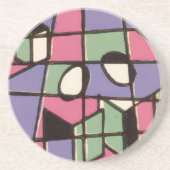 Carolers Sandstein Untersetzer (Vorne)