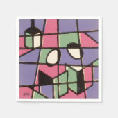 Carolers Serviette (Vorderseite)