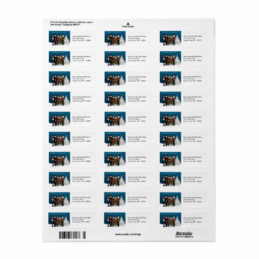 Carolers Winterszene (Vorne)