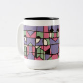 Carolers Zweifarbige Tasse (Vorderseite Links)