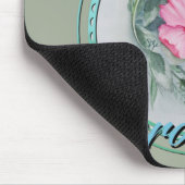 Carolina Anole & Hibiskus Mousepad (Ecke)