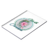 Carolina Anole & Hibiskus Notizblock (Linke Seite)