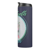 Carolina Anole & Hibiskus Thermosbecher (Nach rechts gedreht)