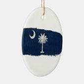 Carolina auf meinem Verstand Keramik Ornament (Rechts)