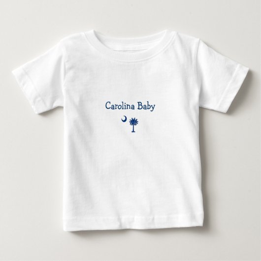 Carolina-Baby Baby T-shirt (Vorderseite)