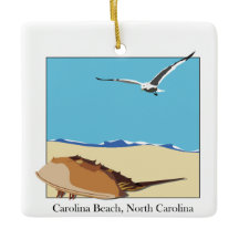 Carolina Beach, NC Horseshoe Crab Sea Gull Beach