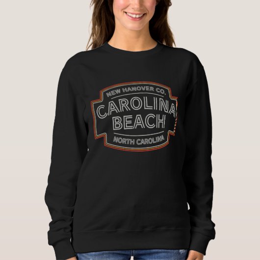 Carolina Beach, NC Summer Vacationing Condiment La Sweatshirt (Vorderseite)