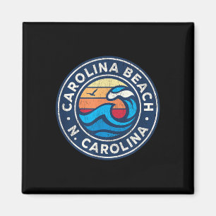 Carolina Beach North Carolina Nc Vintage-Nautik Magnet