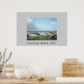 Carolina Beach Poster (Küche)