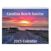 Carolina Beach Sunrise Calendar Kalender (Titelbild)
