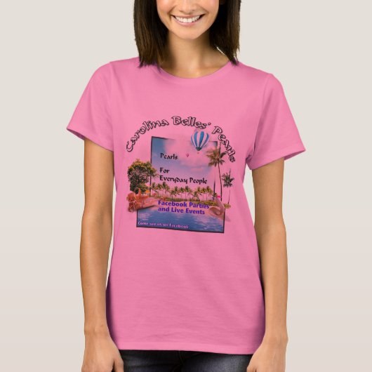 Carolina Belles Pearls 1 T-Shirt (Vorderseite)