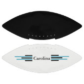 Carolina Black & Blue 2 Panel Design Football (Paneele)