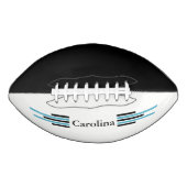Carolina Black & Blue 2 Panel Design Football (Vorderseite)