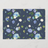 Carolina Bloom | Babydusche | Beratung und Wünsche Hinweiskarte (Rückseite)