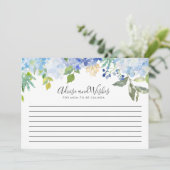 Carolina Bloom | Babydusche | Beratung und Wünsche Hinweiskarte (Stehend Vorderseite)