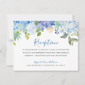 Carolina Bloom | Einladung des Empfangs (Vorderseite)