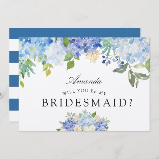 Carolina Bloom | Junggesellinnenabschiede? Einladung (Vorne/Hinten)