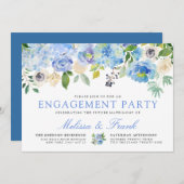 Carolina Bloom| Verlobungsparty Einladung (Vorne/Hinten)