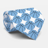 Carolina Blue Basketball Coach Formal Neck Tie Krawatte (Gerollt)
