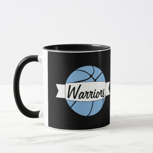 Carolina Blue Basketball Custom Team Name Coach Tasse (Links)