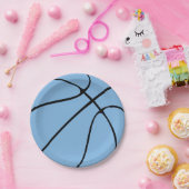 Carolina Blue Basketball Paper Teller (Party)