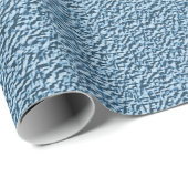 Carolina Blue Fiberglass Geschenkpapier (Rolleneckpunkt)