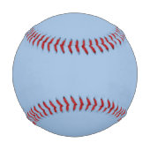 Carolina Blue Solid Color Baseball (Vorderseite)