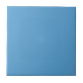 Carolina Blue Solid Color | Classic | elegant Fliese (Vorderseite)